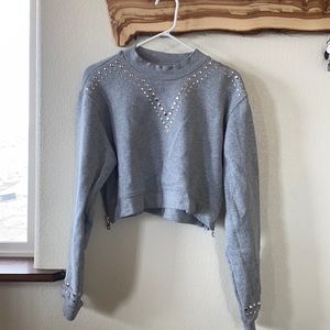 Current Elliott cropped sweater. EUC